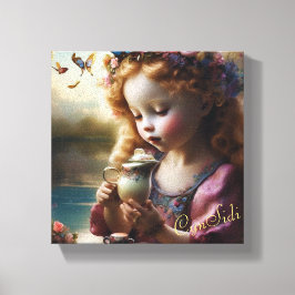 Wens 2 voor thee canvas afdruk