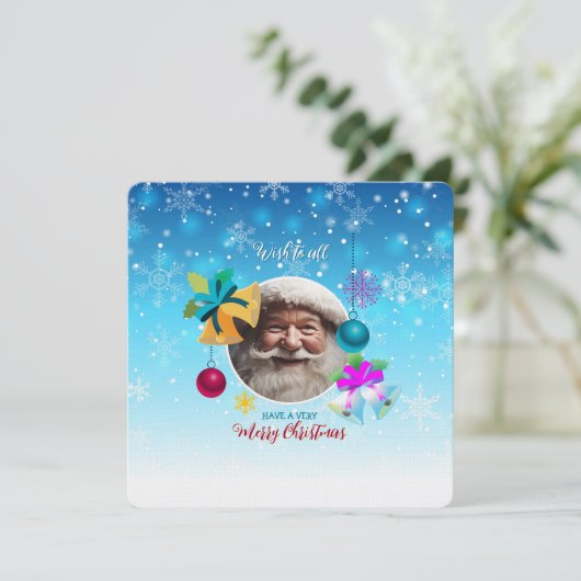 Wens aan iedereen kaart (Staand voorkant)