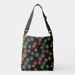 Wens bij een ster in het holst van de nacht crossbody tas