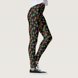 Wens bij een ster in het holst van de nacht leggings