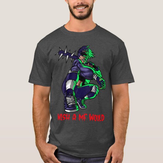 wens dat een mf grappig zou zijn t-shirt (Voorkant)