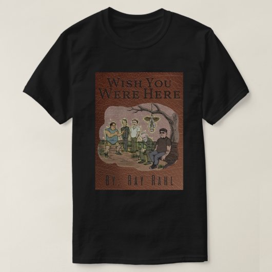 Wens dat je hier donker was t-shirt (Design voorkant)