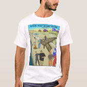 Wens dat je hier was 3 Basic T-shirt (Voorkant)