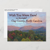 Wens dat je hier was briefkaart (Voorkant / Achterkant)