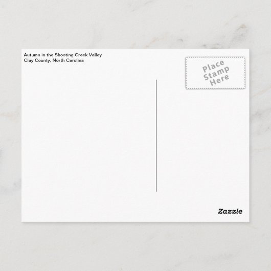 Wens dat je hier was briefkaart (Achterkant)