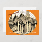  wens dat je hier was briefkaart (Voorkant / Achterkant)