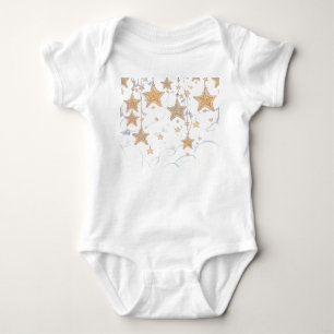 Wens een Ster Baby Body'suit Romper