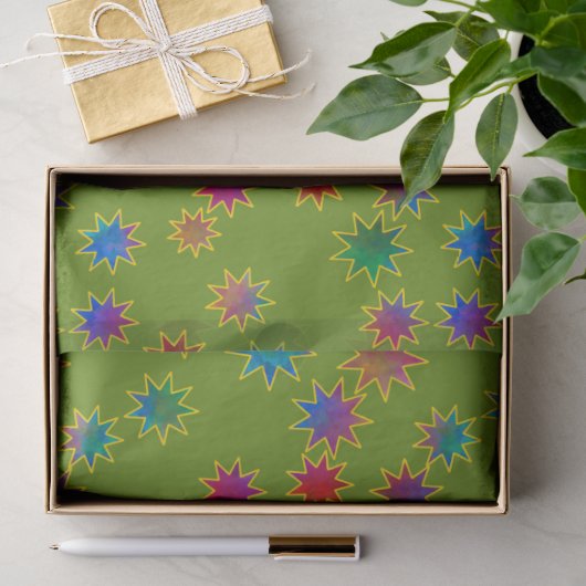 Wens een ster in de ochtend tissuepapier (Geschenk)