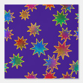 Wens een ster in het maanlicht behang (Voorkant)