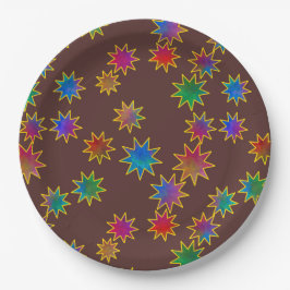 Wens een ster in Iron Skies Papieren Bordje