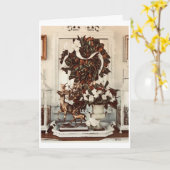 *** WENS EEN THUIS VAST MET EEN KEER VAN VANDAAG** KAART (Gele Bloem)