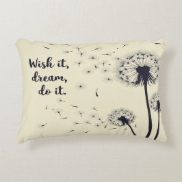 Wens het, droom het kussen