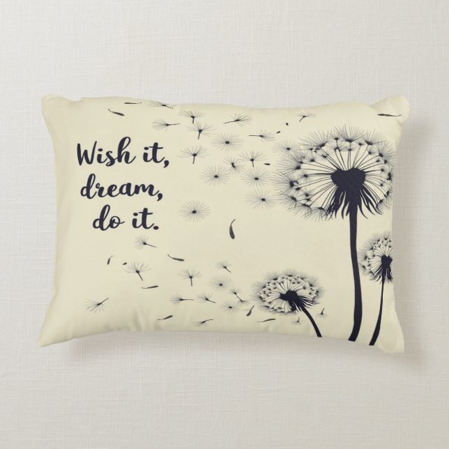 Wens het, droom het kussen (Achterkant)