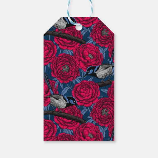 Wens in de pony's cadeaulabel (Achterkant)