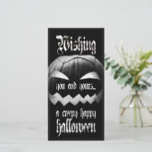 Wens je een enge gelukkige Halloween (Staand voorkant)