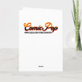 Wens je een gelukkig Halloween vol nostalgie Feestdagen Kaart (Achterkant)