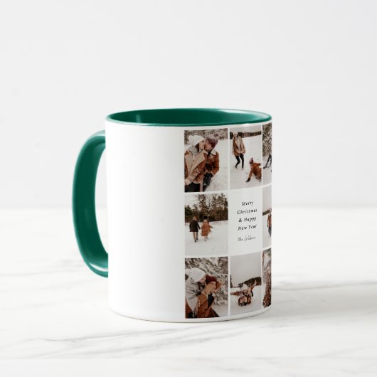 Wens je een gelukkig nieuwjaar gespeeld op de Ice  Mok (Voorkant links)