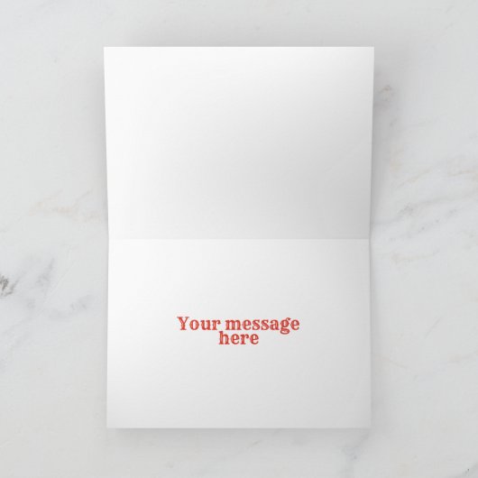 Wens je een geweldige Onafhankelijkheidsdag Kaart (Binnen)