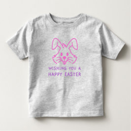 Wens je een Happy Easter Bunny Peuter Shirt