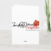 Wens je een magisch kerstfeest feestdagen kaart (Achterkant)