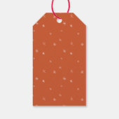 "Wens je een prettige kerst" Rood cadeauLabels (Achterkant)