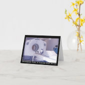 Wens je een schone Pet Scan Kaart (Gele Bloem)