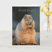 Wens je een snel herstel - Get Well kaart (Gele Bloem)