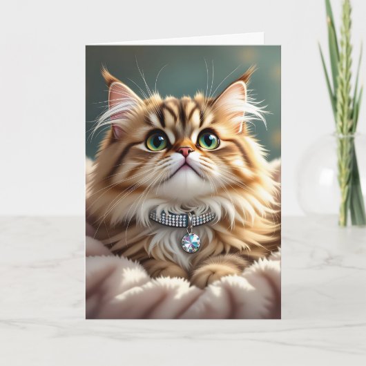 Wens je een Spinnende verjaardag Kaart (Voorkant)