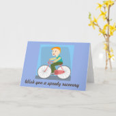 Wens je een spoedig herstel kaart (Gele Bloem)