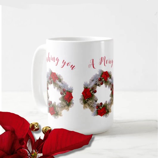 Wens je een vrolijke kerst Mok