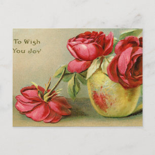 Wens je Floral Briefkaart