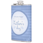 wens je geluk met je vaders dag heupfles (Links)