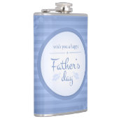 wens je geluk met je vaders dag heupfles (Rechts)