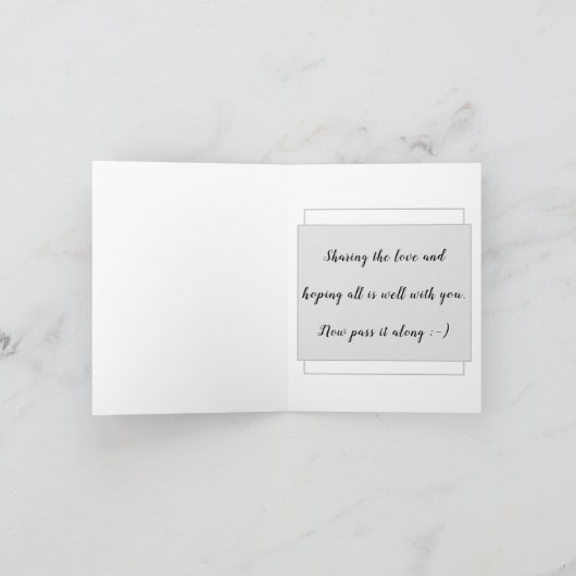 Wens je groet kaart (Binnen)