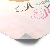 Wens je hart maakt - Cupcake Poster (Hoek)