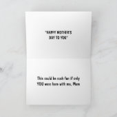 WENS JE HIER OP DE MOM VAN MOEDERDAG WAS KAART (Binnen)