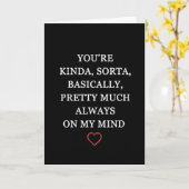 ***WENS JE HIER WAS IN CHRISTMAS** MISS JE KAART (Gele Bloem)