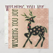 Wens je Joy Flat Kaart (Voorkant / Achterkant)