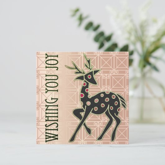 Wens je Joy Flat Kaart (Staand voorkant)