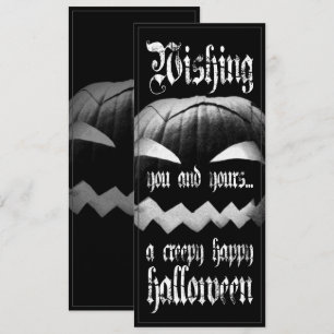 Wens jou en de jouwen een enge gelukkige Halloween