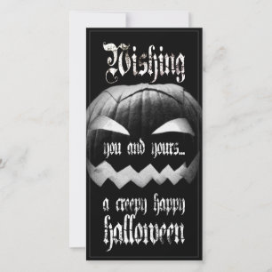 Wens jou en de jouwen een enge gelukkige Halloween