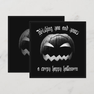 Wens jou en de jouwen een enge gelukkige Halloween