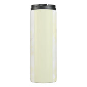 Wens op een paardenbloem klein meisje thermosbeker (Achterkant)