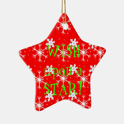 Wens op een Star Ornament (Rechts)