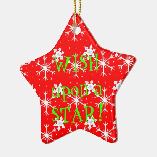 Wens op een Star Ornament (Links)