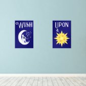 Wens op een Star Print Set (Houten vloer)