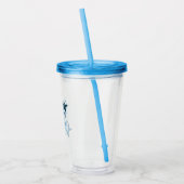Wens op een Starfish Acryl Drinkbeker (Links)