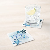 Wens op een Starfish Kartonnen Onderzetters (Insitu)