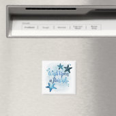 Wens op een Starfish Magneet (Insitu (Vaatwasser))