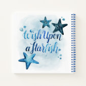 Wens op een Starfish Notitieboek (Achterkant)